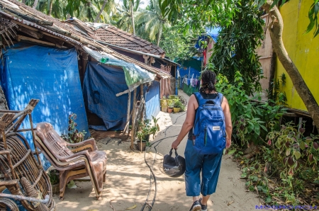 Palolem Beach Goa Indien