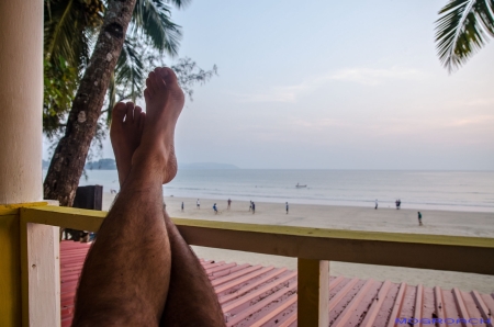 Palolem Beach Goa Indien