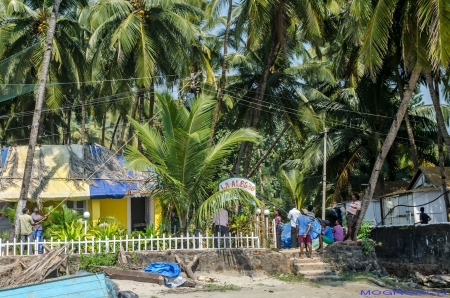 Palolem Beach Goa Indien