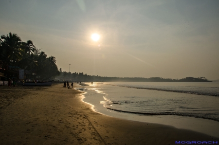 Palolem Beach Goa Indien