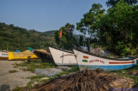 Palolem Beach Goa Indien