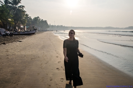 Palolem Beach Goa Indien