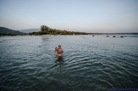 Palolem Beach Goa Indien