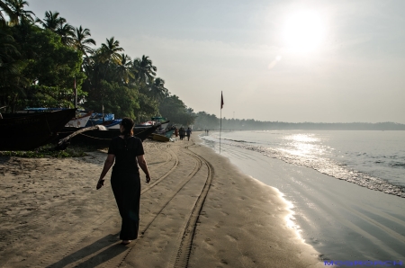 Palolem Beach Goa Indien