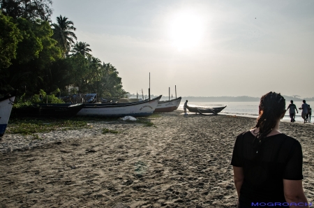 Palolem Beach Goa Indien