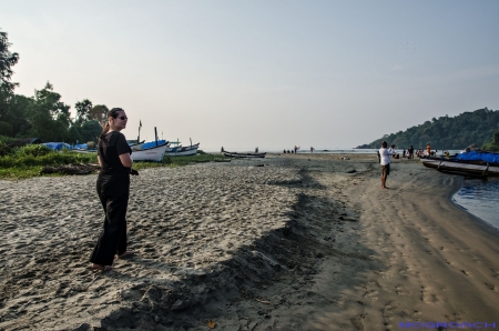 Palolem Beach Goa Indien