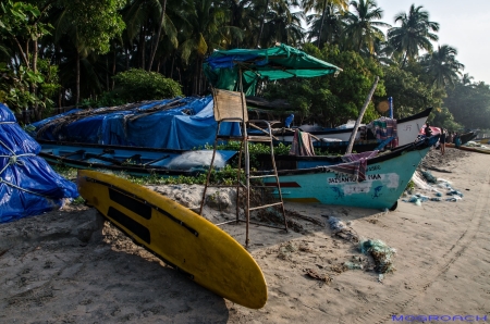 Palolem Beach Goa Indien