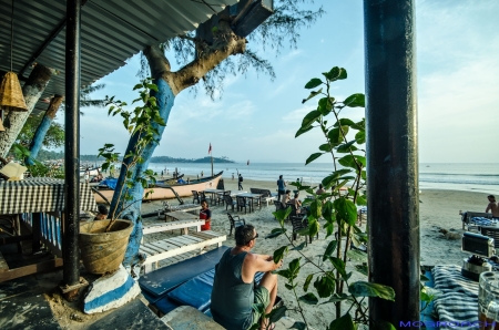 Palolem Beach Goa Indien