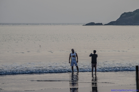 Palolem Beach Goa Indien