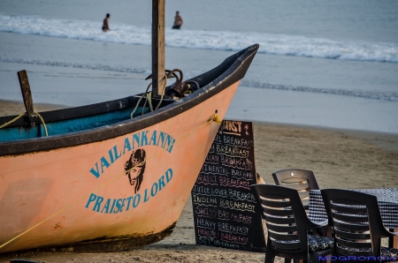 Palolem Beach Goa Indien