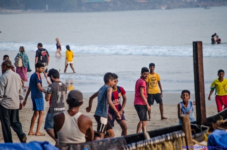 Palolem Beach Goa Indien