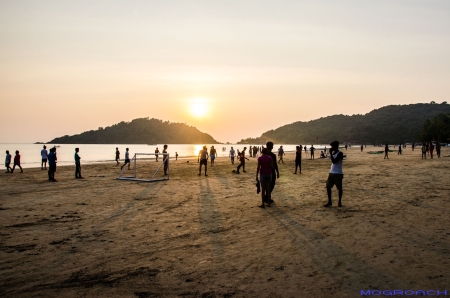 Palolem Beach Goa Indien