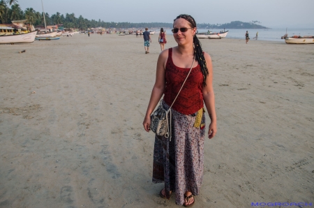 Palolem Beach Goa Indien