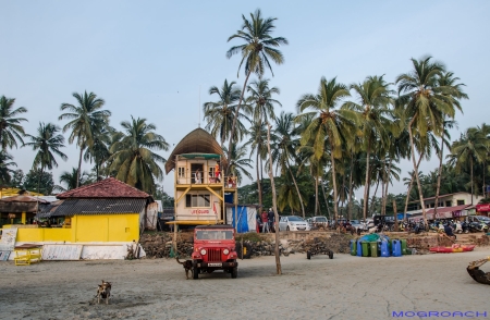 Palolem Beach Goa Indien