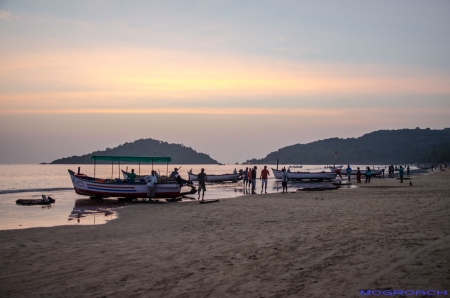 Palolem Beach Goa Indien