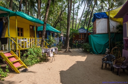 Palolem Beach Goa Indien