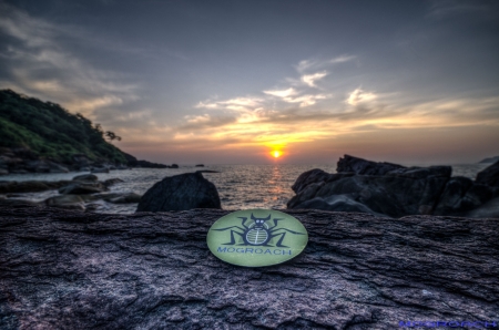 Palolem Beach Goa Indien