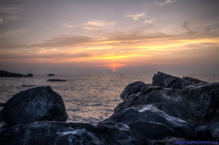 Palolem Beach Goa Indien