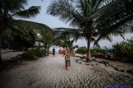 Palolem Beach Goa Indien