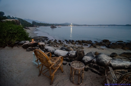 Palolem Beach Goa Indien