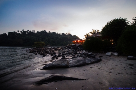 Palolem Beach Goa Indien