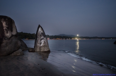 Palolem Beach Goa Indien