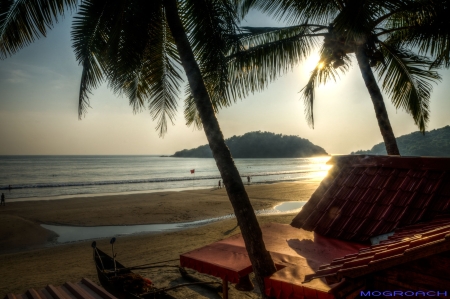 Palolem Beach Goa Indien