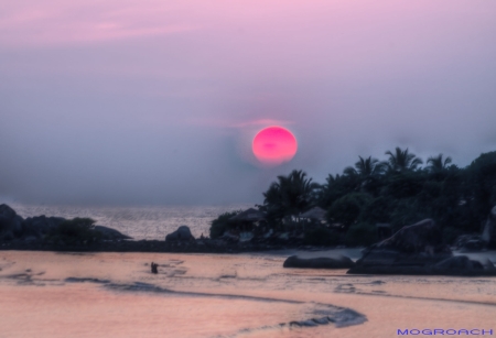 Palolem Beach Goa Indien