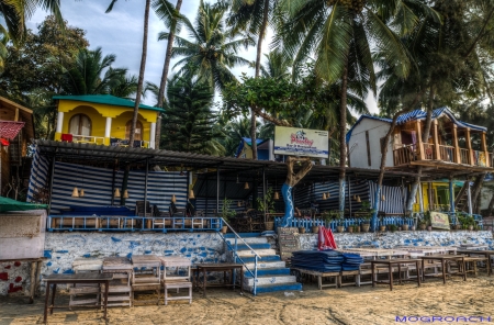 Palolem Beach Goa Indien