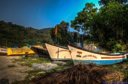 Palolem Beach Goa Indien