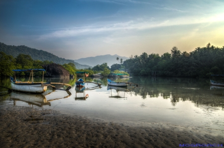 Palolem Beach Goa Indien