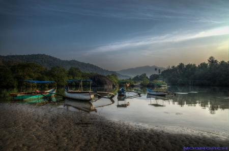 Palolem Beach Goa Indien