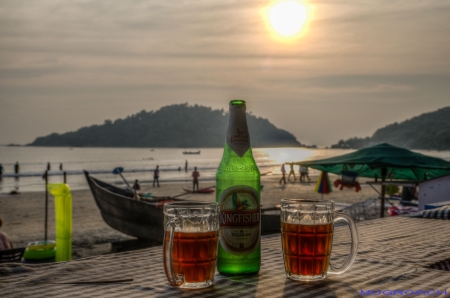 Palolem Beach Goa Indien