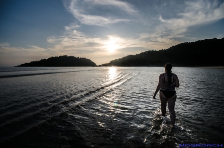 Palolem Beach Goa Indien