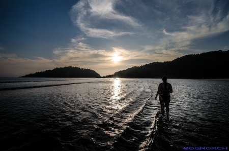 Palolem Beach Goa Indien