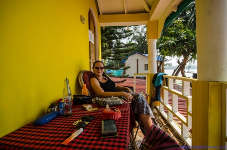 Palolem Beach Goa Indien