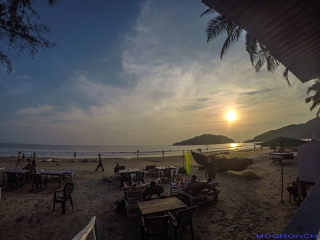 Palolem Beach Goa Indien