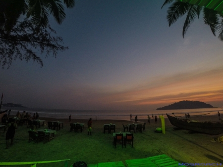 Palolem Beach Goa Indien