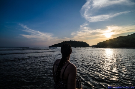 Palolem Beach Goa Indien