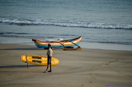 Palolem Beach Goa Indien