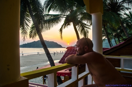 Palolem Beach Goa Indien