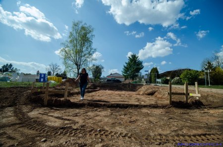 Mini-Haus-Baustelle