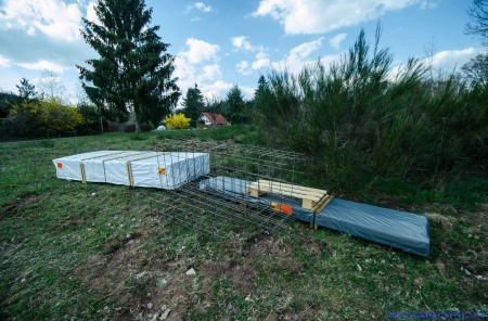 Mini-Haus-Baustelle