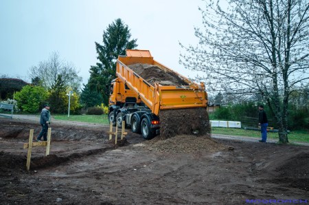 Mini-Haus-Baustelle