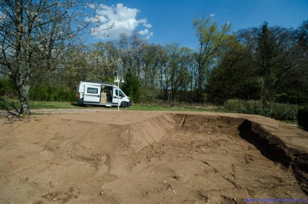 Mini-Haus-Baustelle