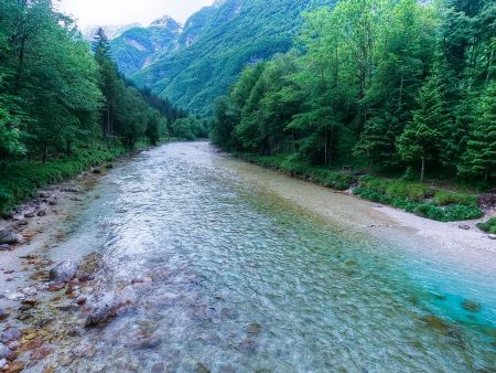 Soča Tal Slowenien