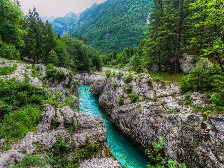 Soča Tal Slowenien